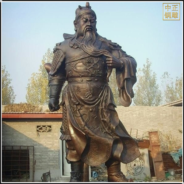 站像大型捋胡子關(guān)公雕像鑄造.jpg 站像大型捋胡子關(guān)公雕像鑄造.jpg